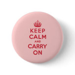 Keep Calm And Carry On buttons
