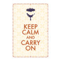 Keep Calm And Carry On by Jason Lind posters