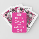 Keep Calm and Carry On Card Deck