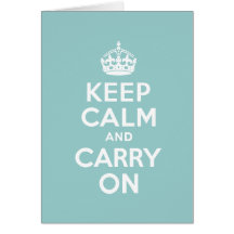 Keep Calm and Carry On Cards