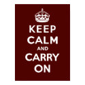 Keep Calm and Carry On_CHOCOLATE posters