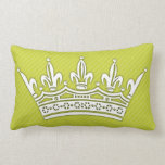 Keep Calm and Carry On Crown Pillow