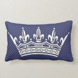 Keep Calm and Carry On Crown Pillow