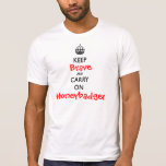 Keep Calm and Carry On Fashion Cool Template T-shirts