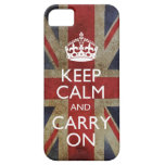 Keep Calm And Carry On Flag iPhone 5 Case Covers
