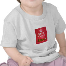 Keep Calm and Carry On Honey Badger T Shirt