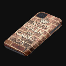 keep calm and carry on casemate cases