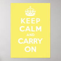 Keep Calm and Carry On_LEMON MERINGUE Poster