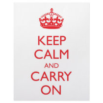 Keep Calm and Carry On Letterhead Design