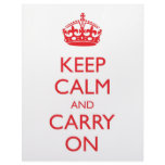 Keep Calm and Carry On letterhead