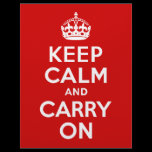 Keep Calm and Carry On Letterhead