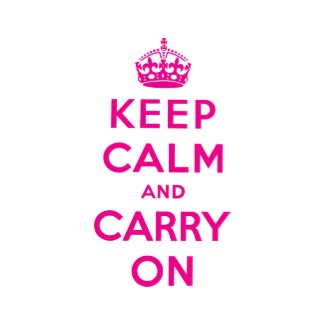 Keep Calm And Carry On magnet