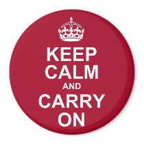 keep calm and carry on refrigerator magnets