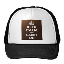 Keep Calm and Carry On Mesh Hat