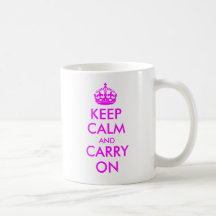 Keep Calm and Carry On Mug