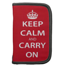 Keep Calm and Carry On Organizers