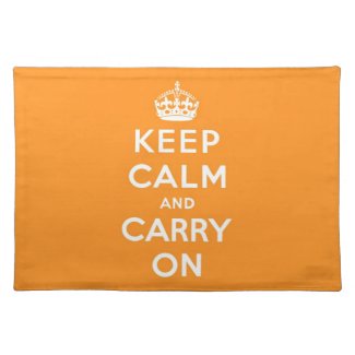 keep calm and carry on Original placemat keep calm and carry on Original placemat