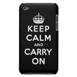 keep calm and carry on Original iPod Touch Covers