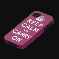 keep calm and carry on Original casemate cases