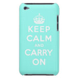keep calm and carry on Original iPod Touch Cases