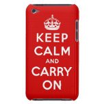 keep calm and carry on Original iPod Touch Covers