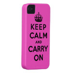 keep calm and carry on Original iPhone 4 Cover