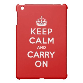 keep calm and carry on Original Cover For The iPad Mini
