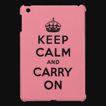 keep calm and carry on Original ipad mini cases