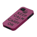 keep calm and carry on Original iPhone 4/4S Cover