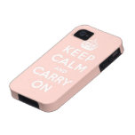 keep calm and carry on Original iPhone 4 Cover