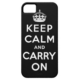 keep calm and carry on Original iPhone 5 Cases