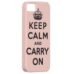 keep calm and carry on Original iPhone 5 Cover