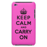 keep calm and carry on Original iPod Touch Covers