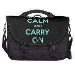 keep calm and carry on Original Laptop Messenger Bag