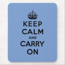 keep calm and carry on Original mousepads