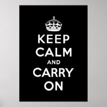 keep calm and carry on Original Print