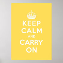 keep calm and carry on Original Poster