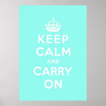 keep calm and carry on Original Poster