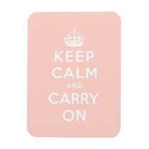 keep calm and carry on Original Rectangular Magnets