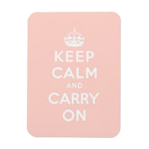 keep calm and carry on Original Rectangular Magnets