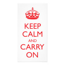 Keep Calm and Carry On photo cards by PreciousDesigns Keep Calm and Carry On photo cards