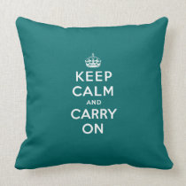 Keep Calm and Carry On Pillow