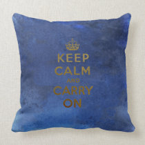 Keep Calm and Carry On Pillow