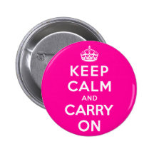 Keep Calm and Carry On Pin