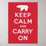 Keep Calm And Carry On Print