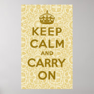 Keep Calm And Carry On Posters