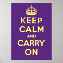 Keep Calm And Carry On Print