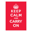 Keep Calm and Carry On_RED posters by emmalaurathompson Keep Calm and Carry On_RED posters