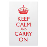 Keep Calm and Carry On Stationery Design