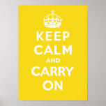 Keep Calm and Carry On_SUNSHINE Print